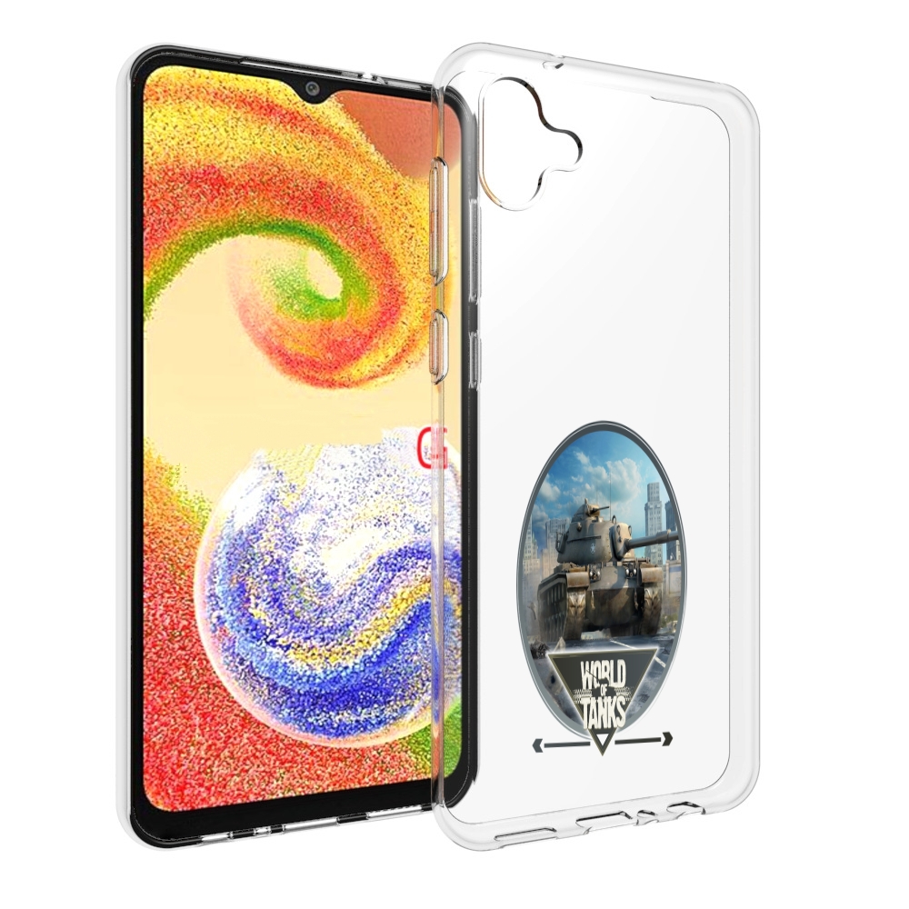 

Чехол MyPads игра с танками для Samsung Galaxy A04, Прозрачный, Tocco
