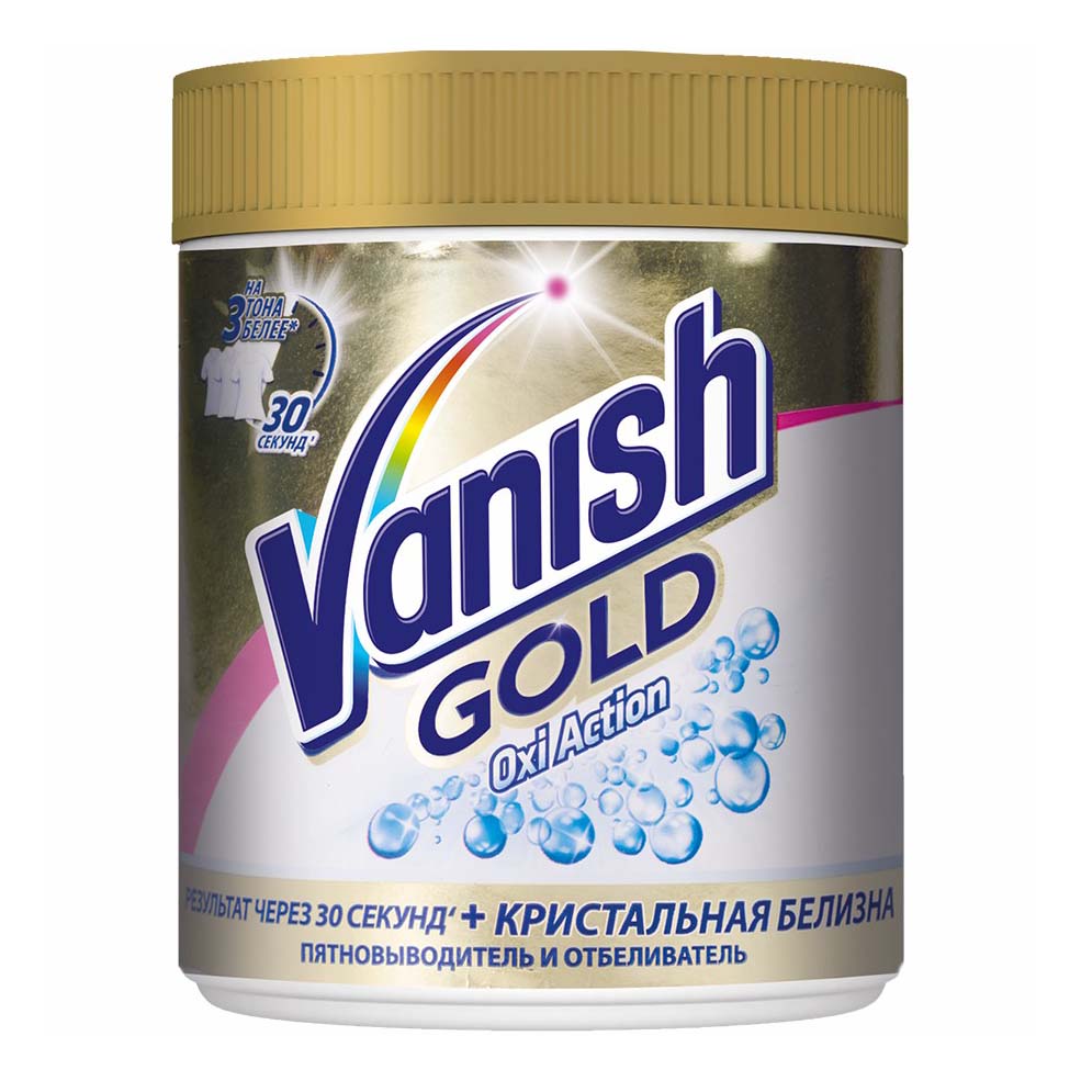 

Пятновыводитель Vanish Gold Oxi Action Кристальная белизна 500 г