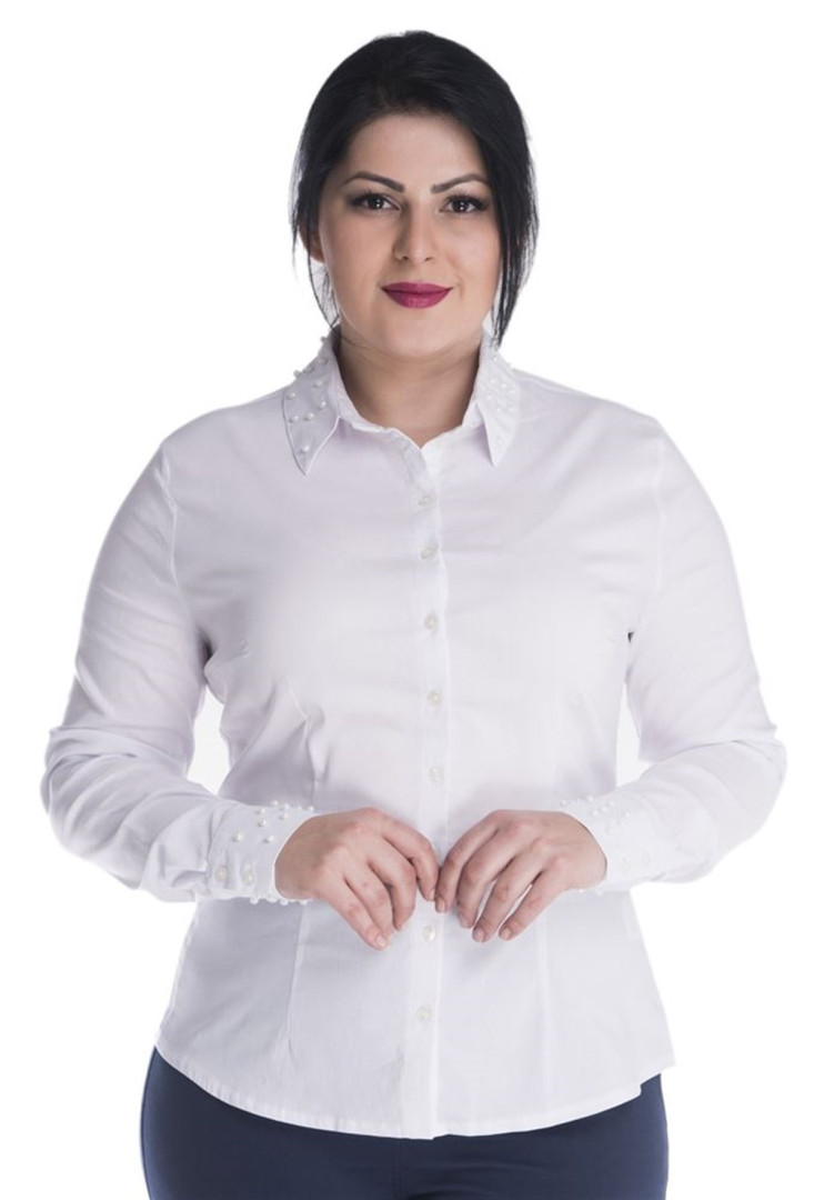 

Рубашка женская My Line Moda 207 белая 40 RU (товары доставляются из-за рубежа), Белый, 207