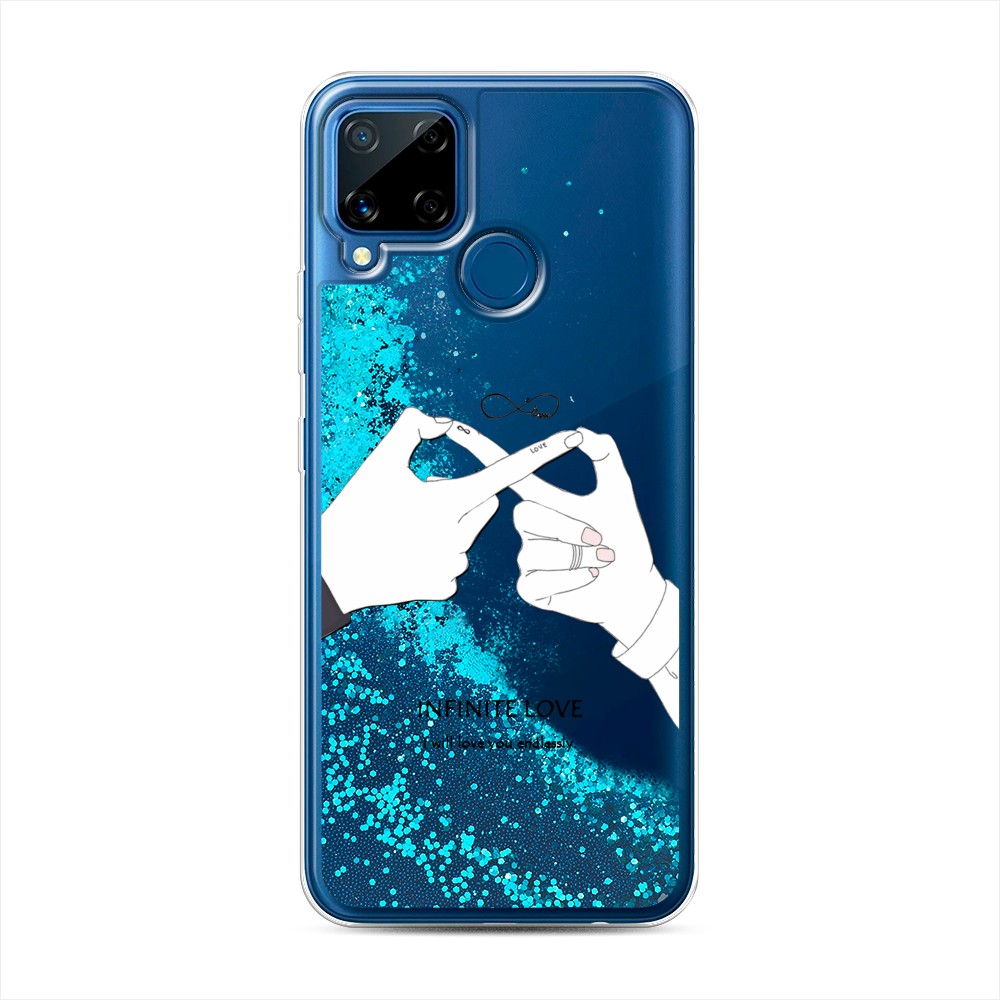 

Чехол Awog на Realme C15 "Любовь навсегда", Разноцветный, 255093-1