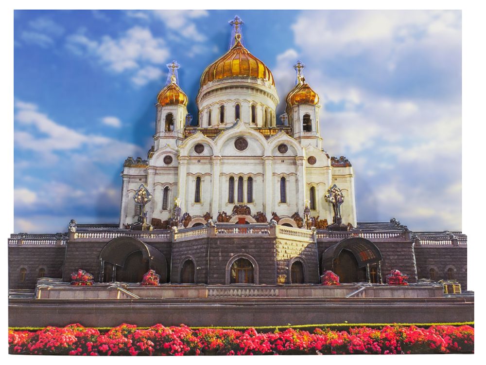 

Папертоль «Храм Христа Спасителя» L0102