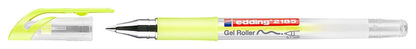 Ручка гелевая edding 2185, резиновая зона захвата, роликовый наконечник, 0.7 мм