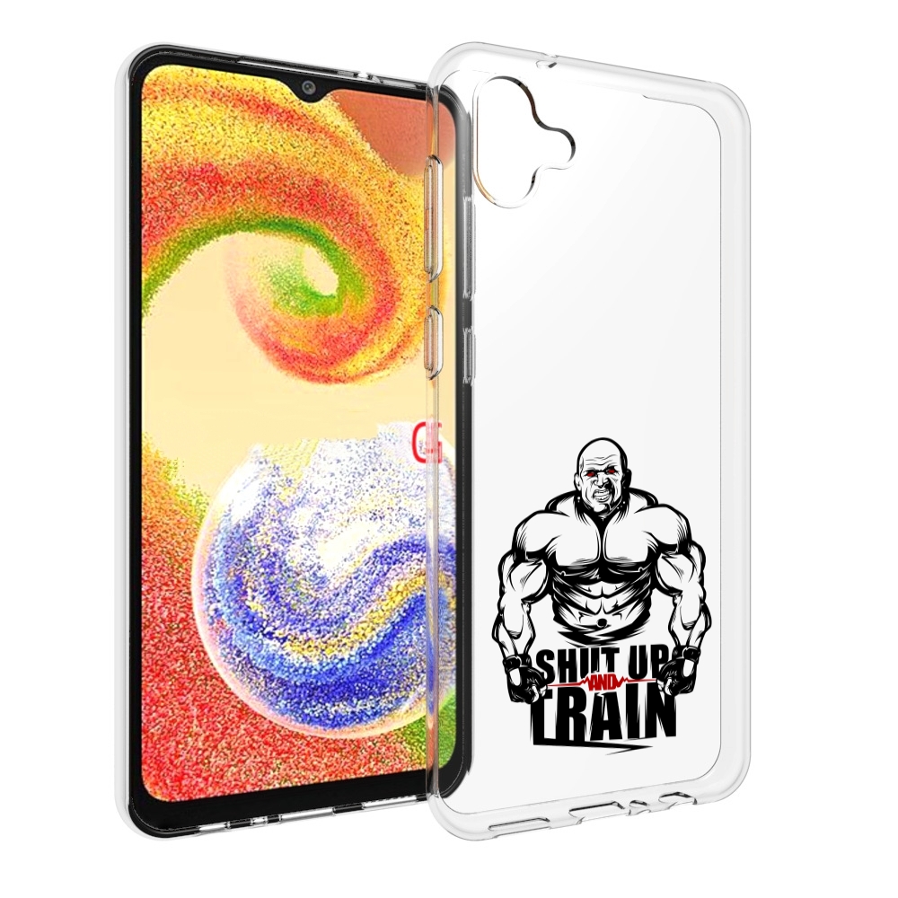 

Чехол MyPads здоровое тело для Samsung Galaxy A04, Прозрачный, Tocco