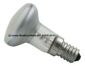 

Лампа зеркальная R39 30Вт E14 GE