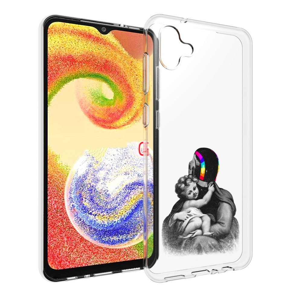 

Чехол MyPads защитник в шлеме для Samsung Galaxy A04, Прозрачный, Tocco