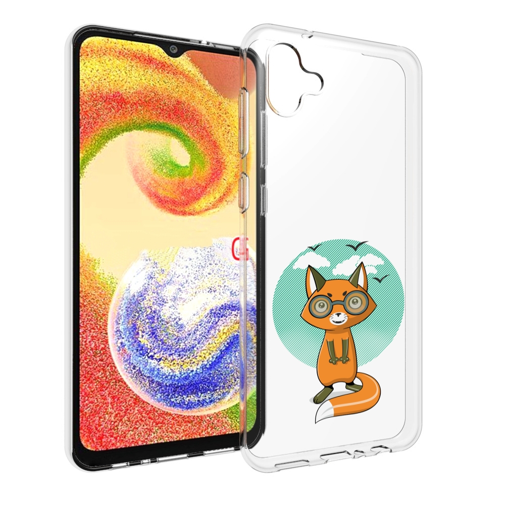 

Чехол MyPads задумчивая лиса для Samsung Galaxy A04, Прозрачный, Tocco