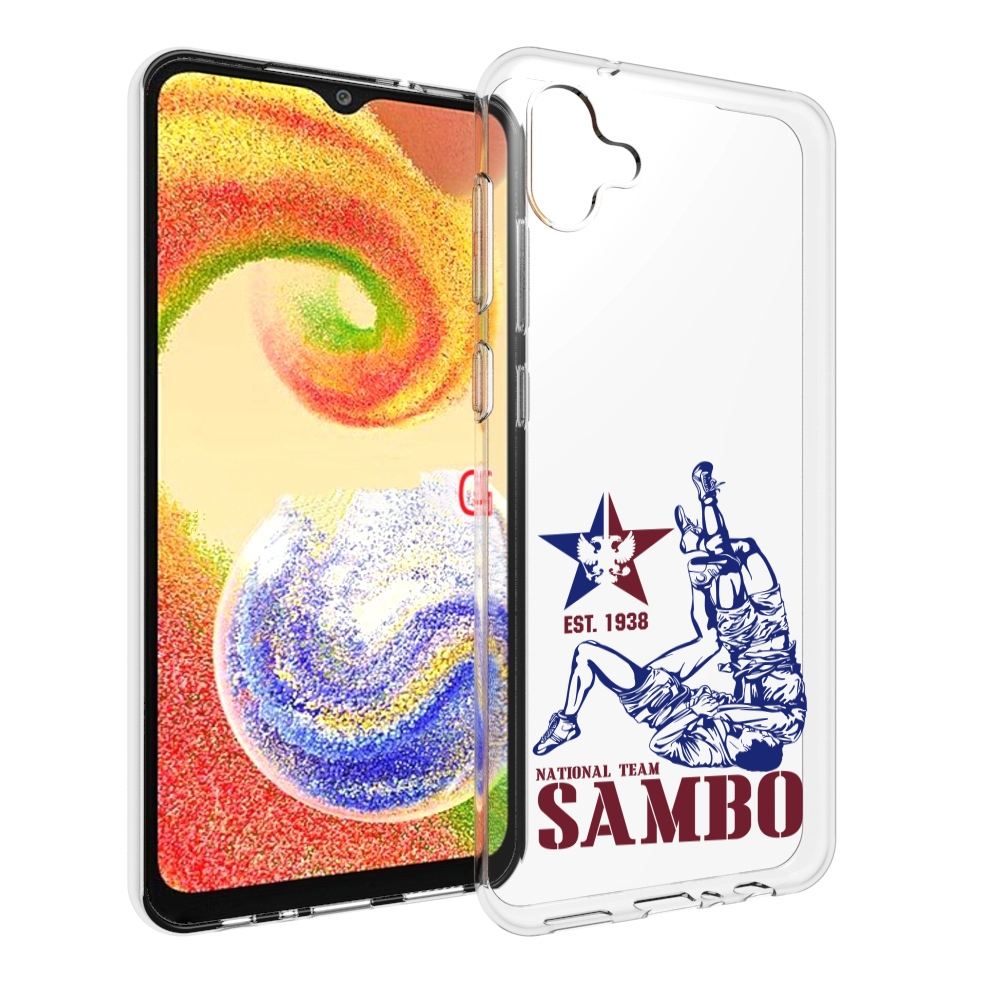 

Чехол MyPads единоборства самбо для Samsung Galaxy A04, Прозрачный, Tocco