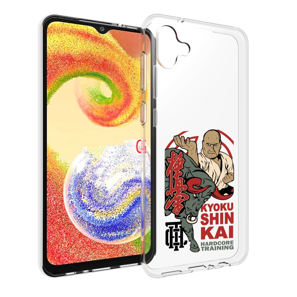 

Чехол MyPads единоборства рисунок для Samsung Galaxy A04, Прозрачный, Tocco