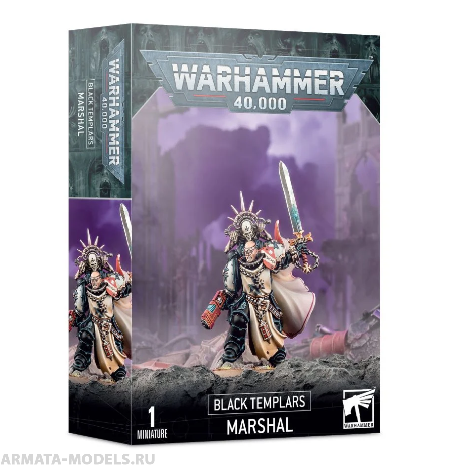 

Набор Черные Храмовники, Маршал Black Templars Marshal