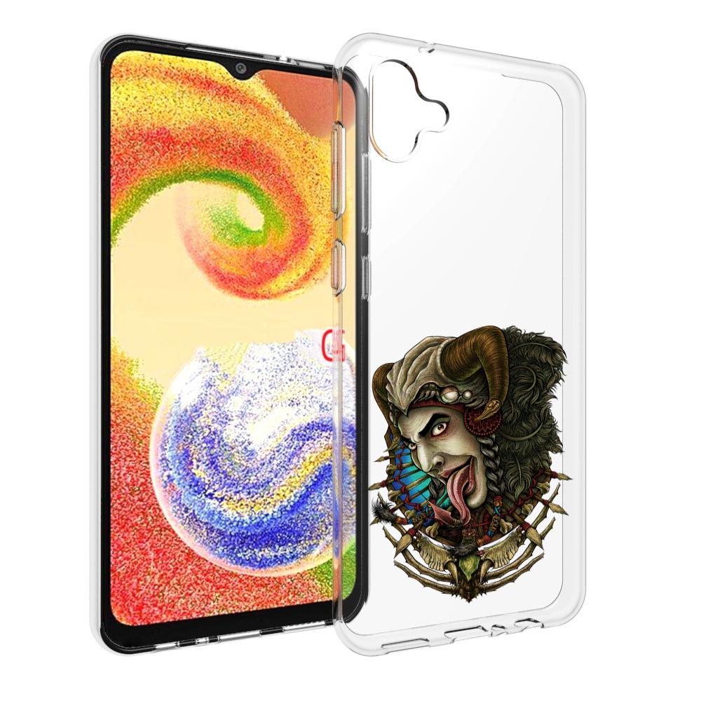 

Чехол MyPads длинный язык для Samsung Galaxy A04, Прозрачный, Tocco