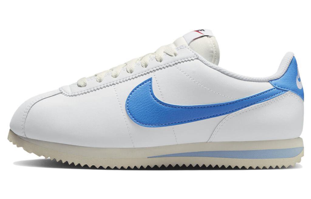 

Кроссовки унисекс Nike Cortez University Blue белые 40.5 EU, Белый, Cortez University Blue