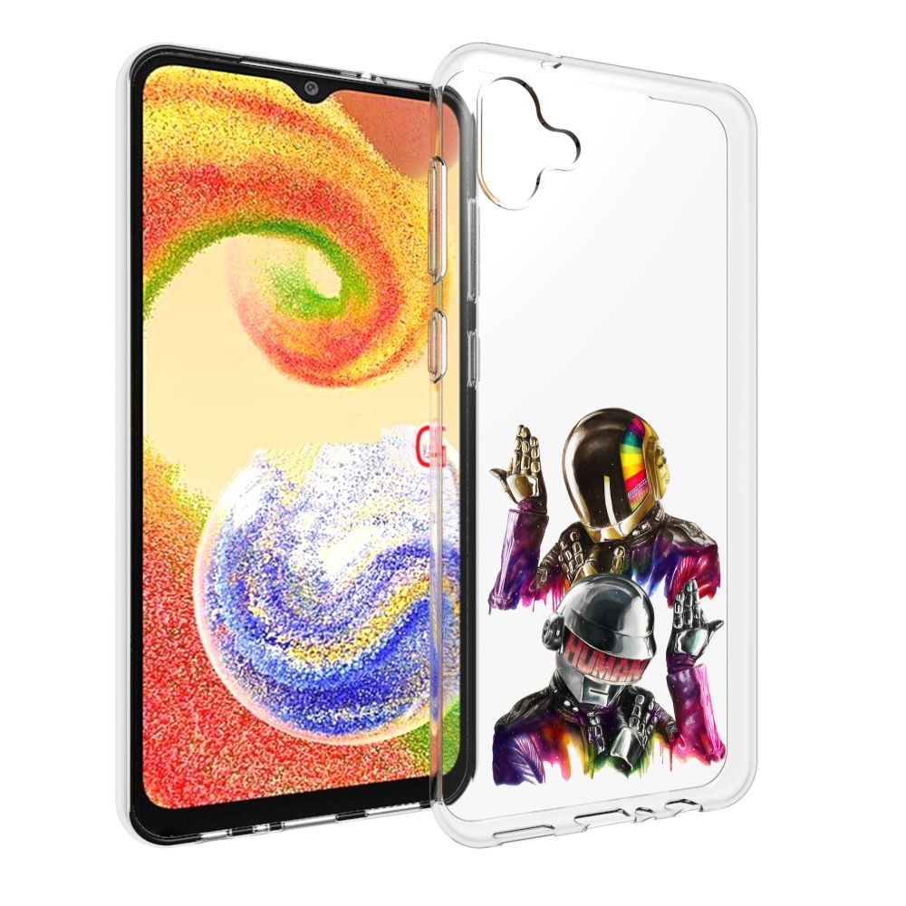 

Чехол MyPads диско космонавты для Samsung Galaxy A04, Прозрачный, Tocco