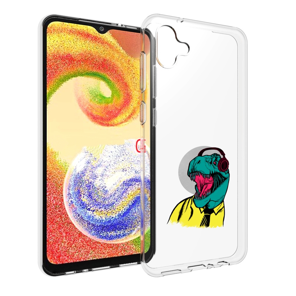 

Чехол MyPads дино для Samsung Galaxy A04, Прозрачный, Tocco