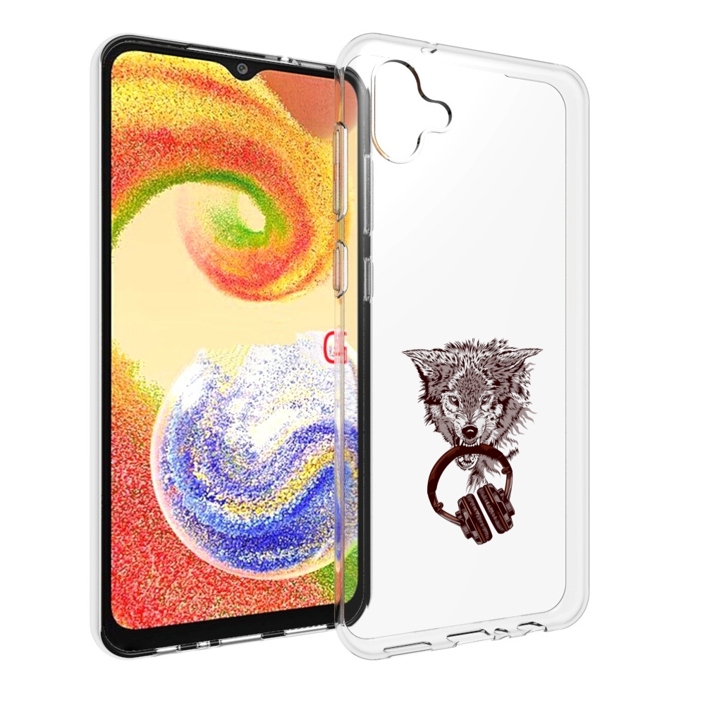 

Чехол MyPads дикий волк для Samsung Galaxy A04, Прозрачный, Tocco