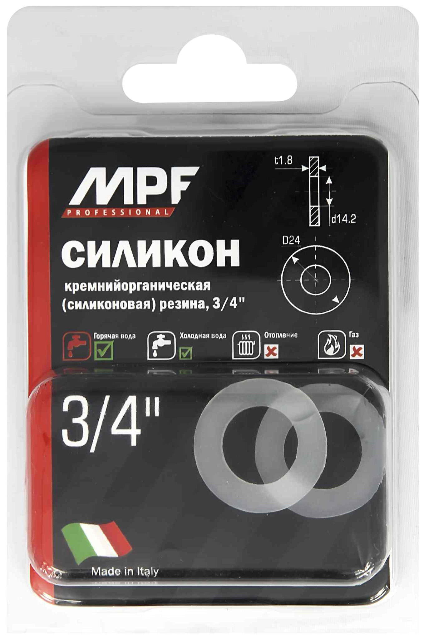 MPF Прокладка 3/4 белая ИС.131195