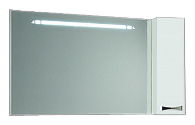 

Зеркало-шкаф AQUATON Диор 120 правый, белый (1A110702DR01R), Диор