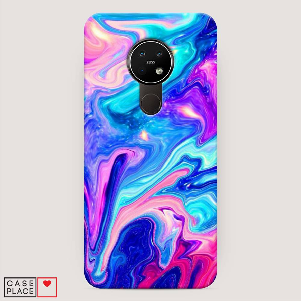 

Чехол Awog "Потеки краски" для Nokia 7.2, 123120-7