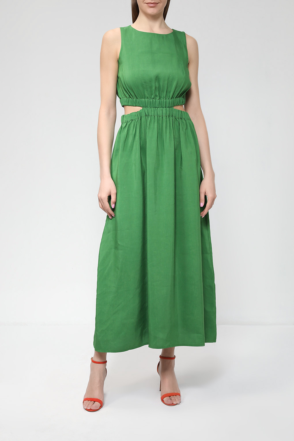 Платье женское Perspective 23023116 зеленое 40