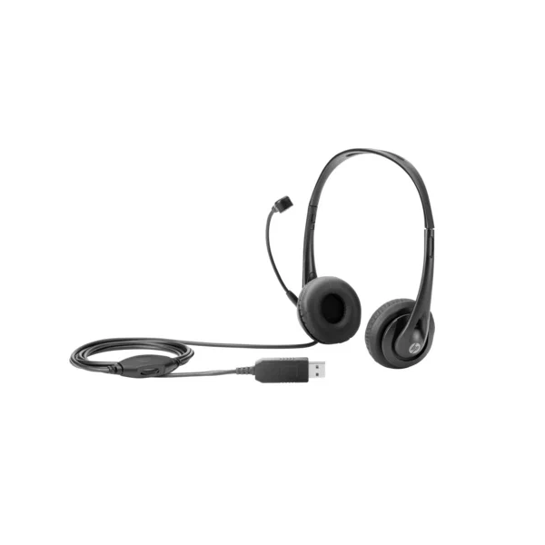

Наушники HP Stereo USB Headset черный (T1A67AA), Stereo USB Headset