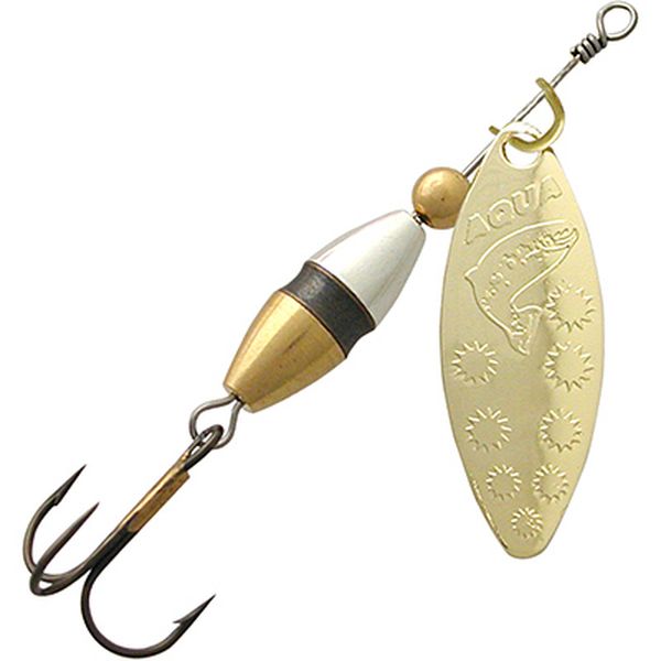 

Блесна AQUA LONG EXTRA 20,0g, № 3, 03 (золото), 5 шт., LONG EXTRA вертушка