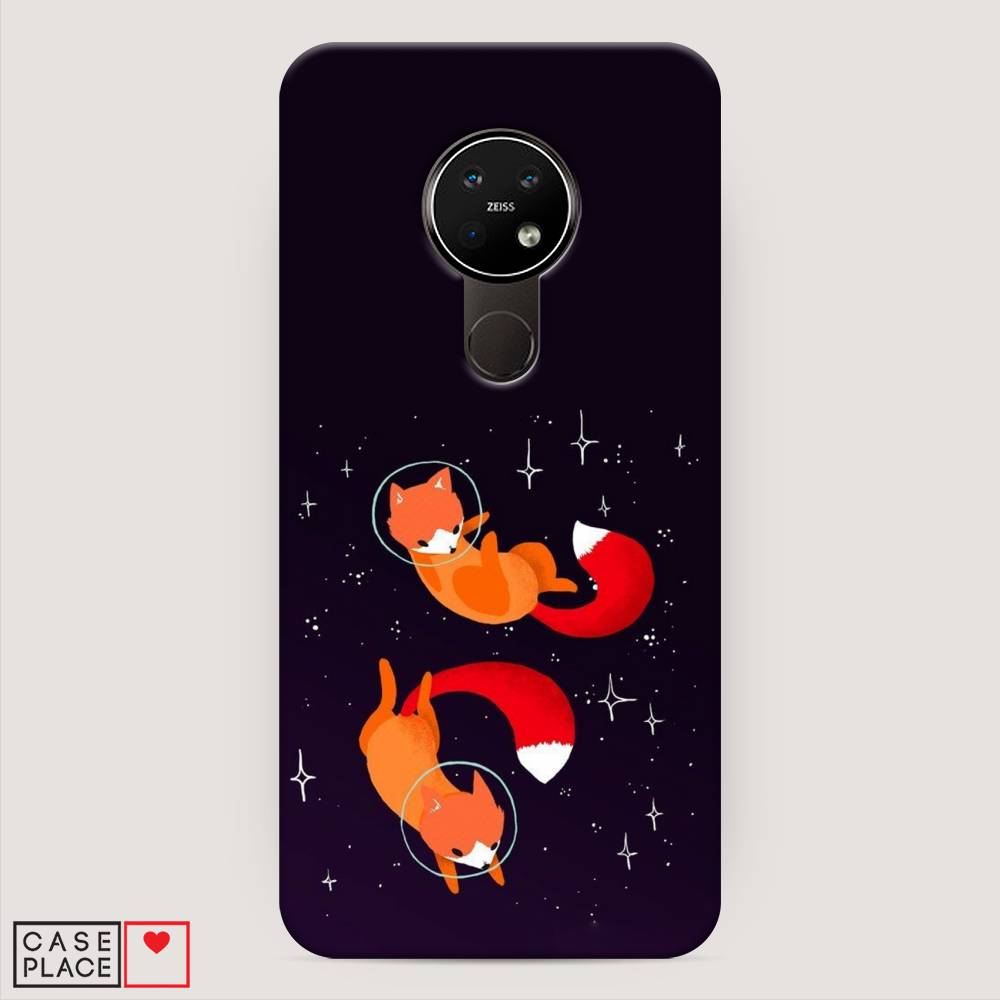 

Чехол Awog "Лисы космонавты" для Nokia 7.2, 123120-3