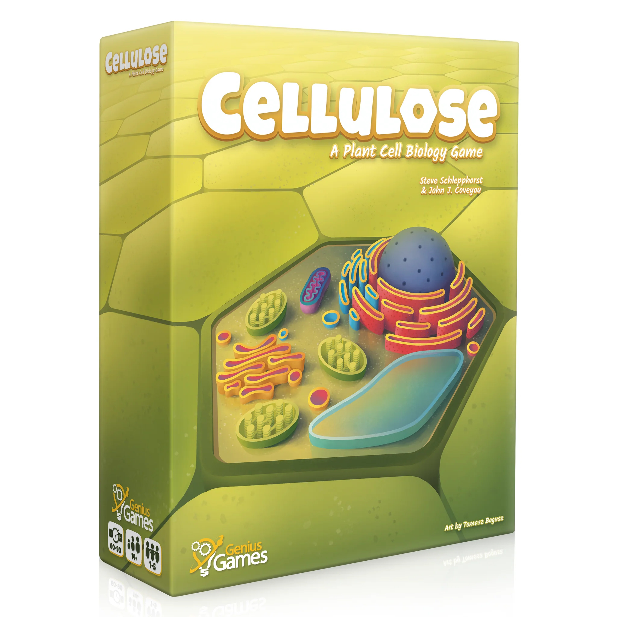 Настольная игра Genius Games Cellulose: A Plant Cell Biology Game на английском