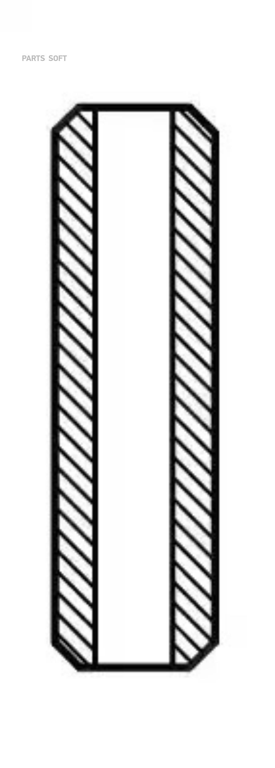 

VAG50965_напр.впуск.клапана 11x18x82 \Volvo D100-TD121/THD/TD120-123
