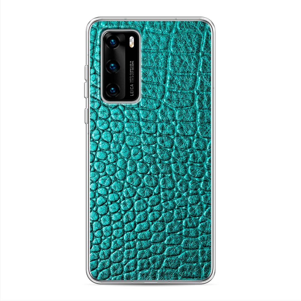 

Чехол Awog "Бирюзовая змея" для Huawei P40, 610850-3