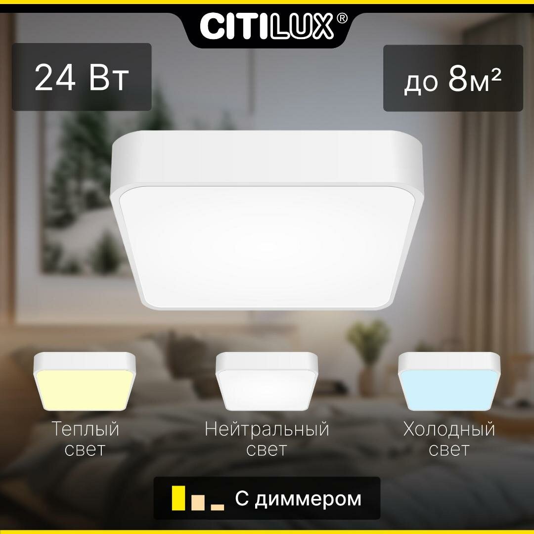 

Накладной светильник Citilux Купер CL724K24V0, CL724K24V0