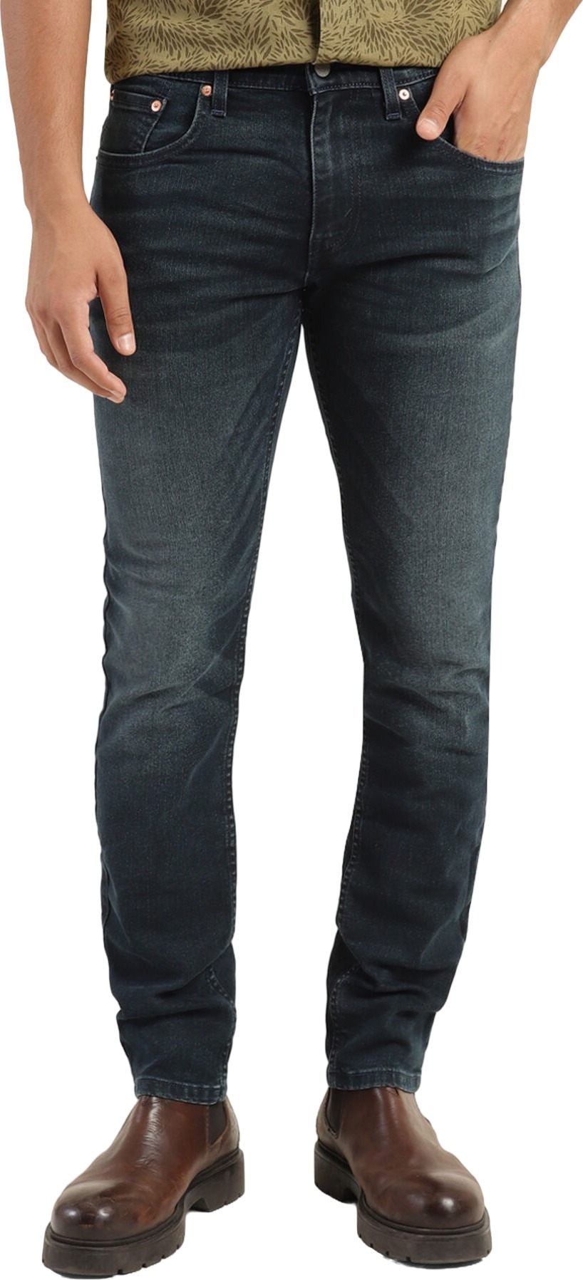 

Джинсы мужские Levi's 65504-0590 синие 32/32, Синий, 65504-0590