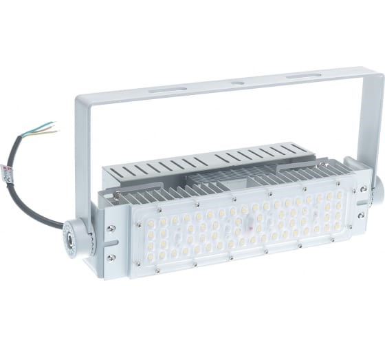 Светодиодный промышленный светильник KRASO, 50Вт, 6000К, 7000Лм, на лире PR-50
