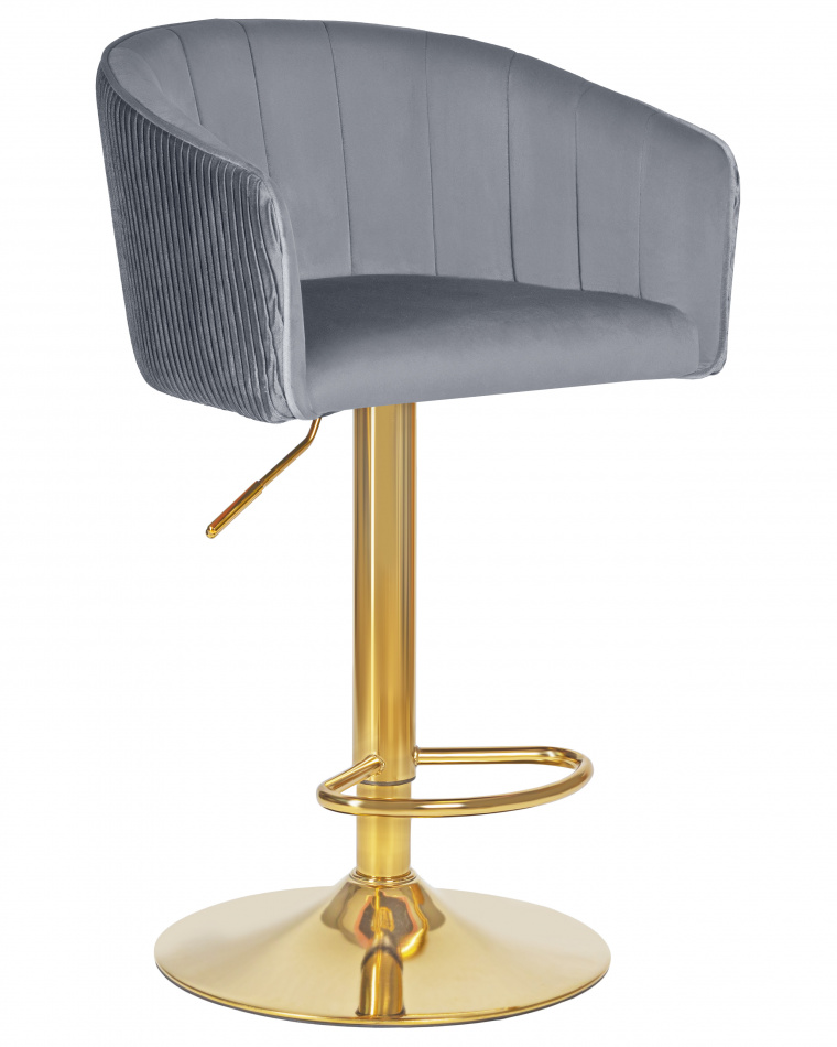 

Барный стул DOBRIN DARCY GOLD 1 шт серый, DARCY GOLD