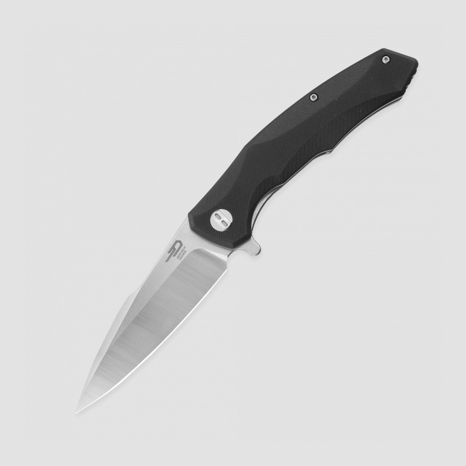 Нож складной BESTECH KNIVES, Warwolf, длина клинка 8,9 см, черный