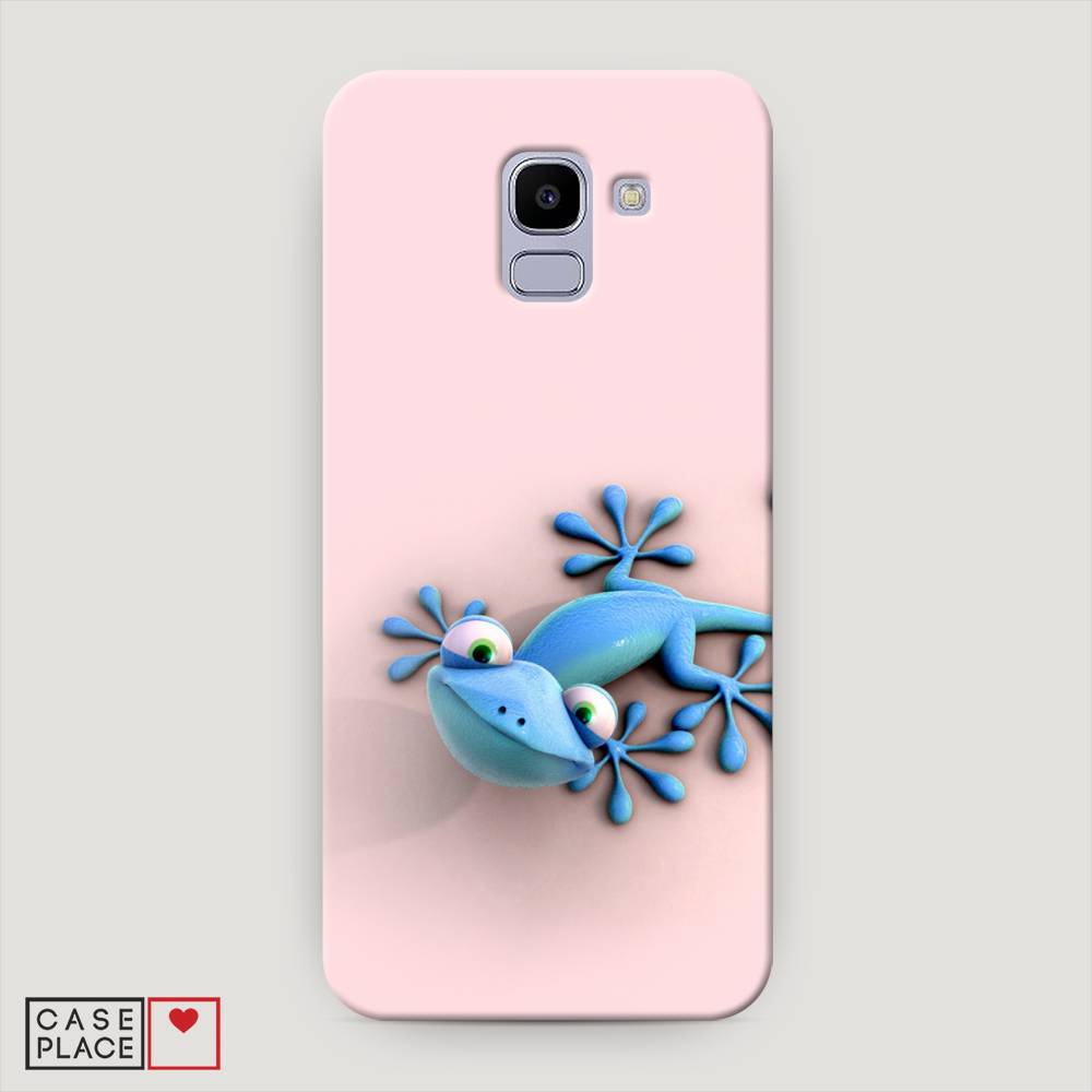 

Чехол Awog "Голубая ящерка" для Samsung Galaxy J6 2018, 26120-1