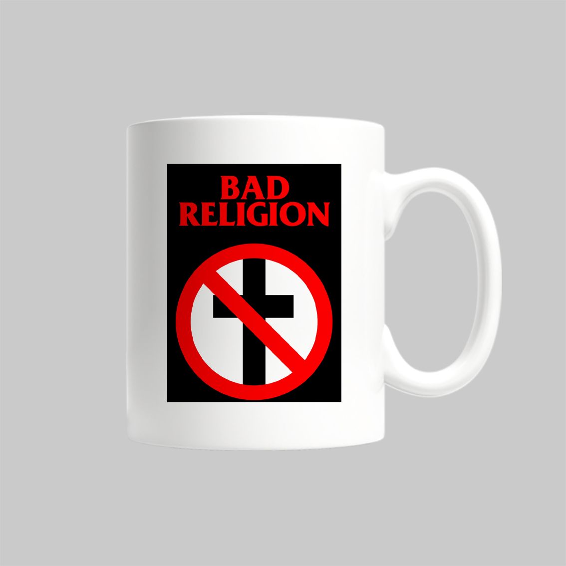

Кружка Bad Religion Бэд Релиджн рок атрибутика