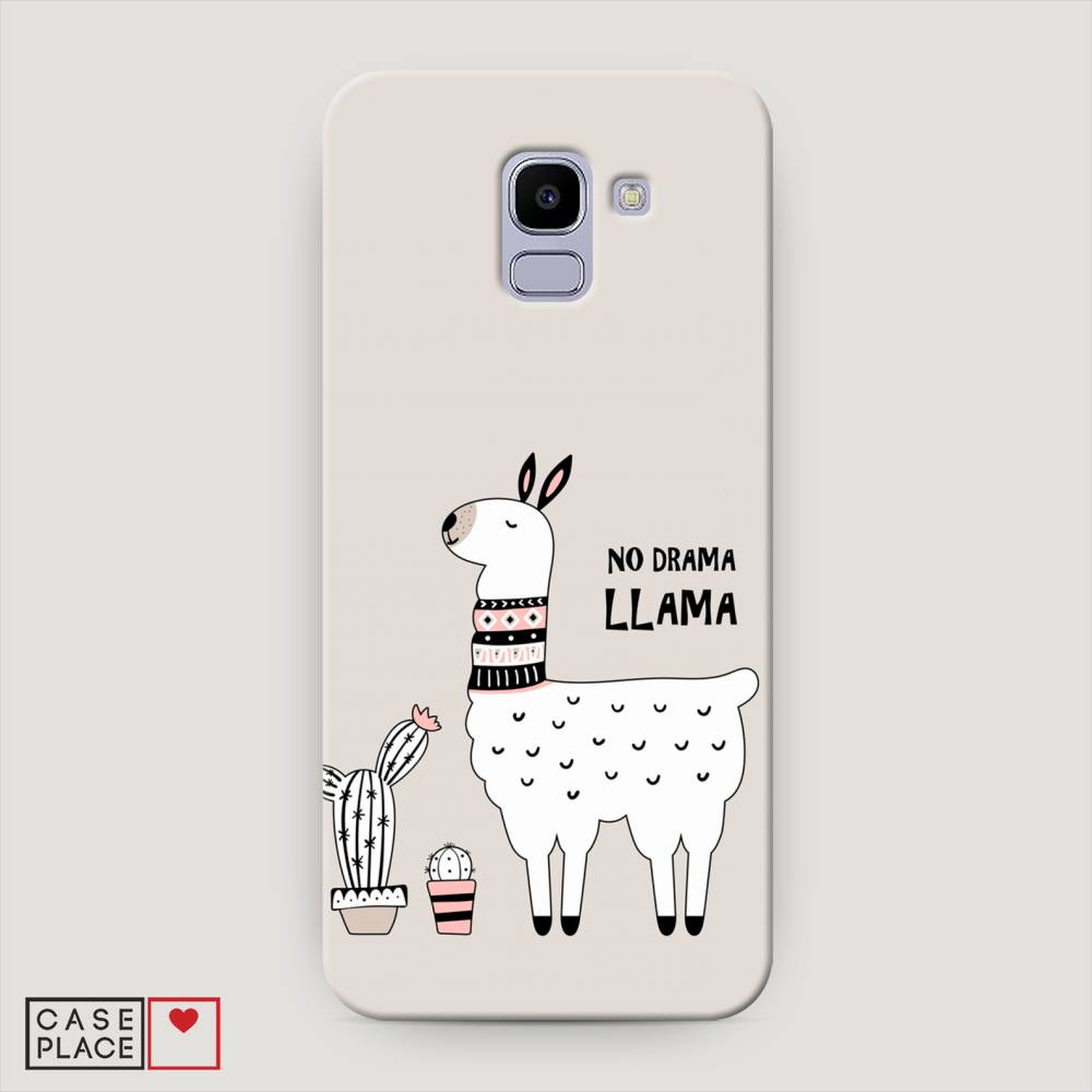 

Чехол Awog "No drama LLama" для Samsung Galaxy J6 2018, 26120-1