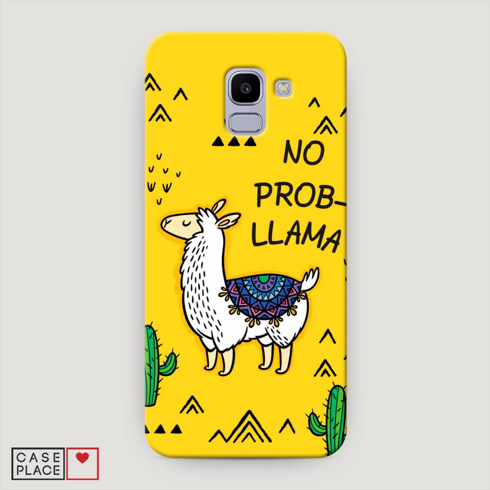 

Чехол Awog "No probLLama" для Samsung Galaxy J6 2018, 26120-1