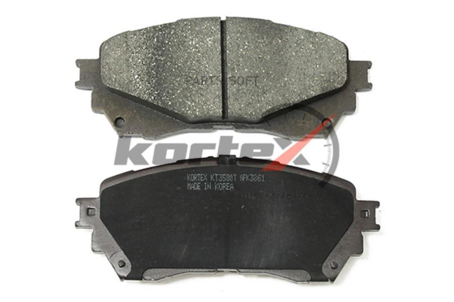 

Тормозные колодки Kortex передние kt3580t