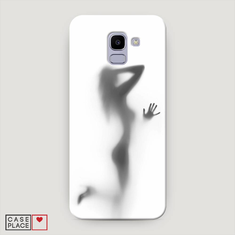 фото Чехол awog "стекло в душе" для samsung galaxy j6 2018