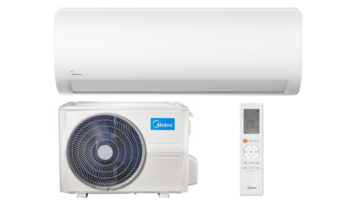

Сплит-система Midea Unlimited MSAG2-09HRN1-I/MSAG2-09HRN1-O для помещения до 25 кв.м.
