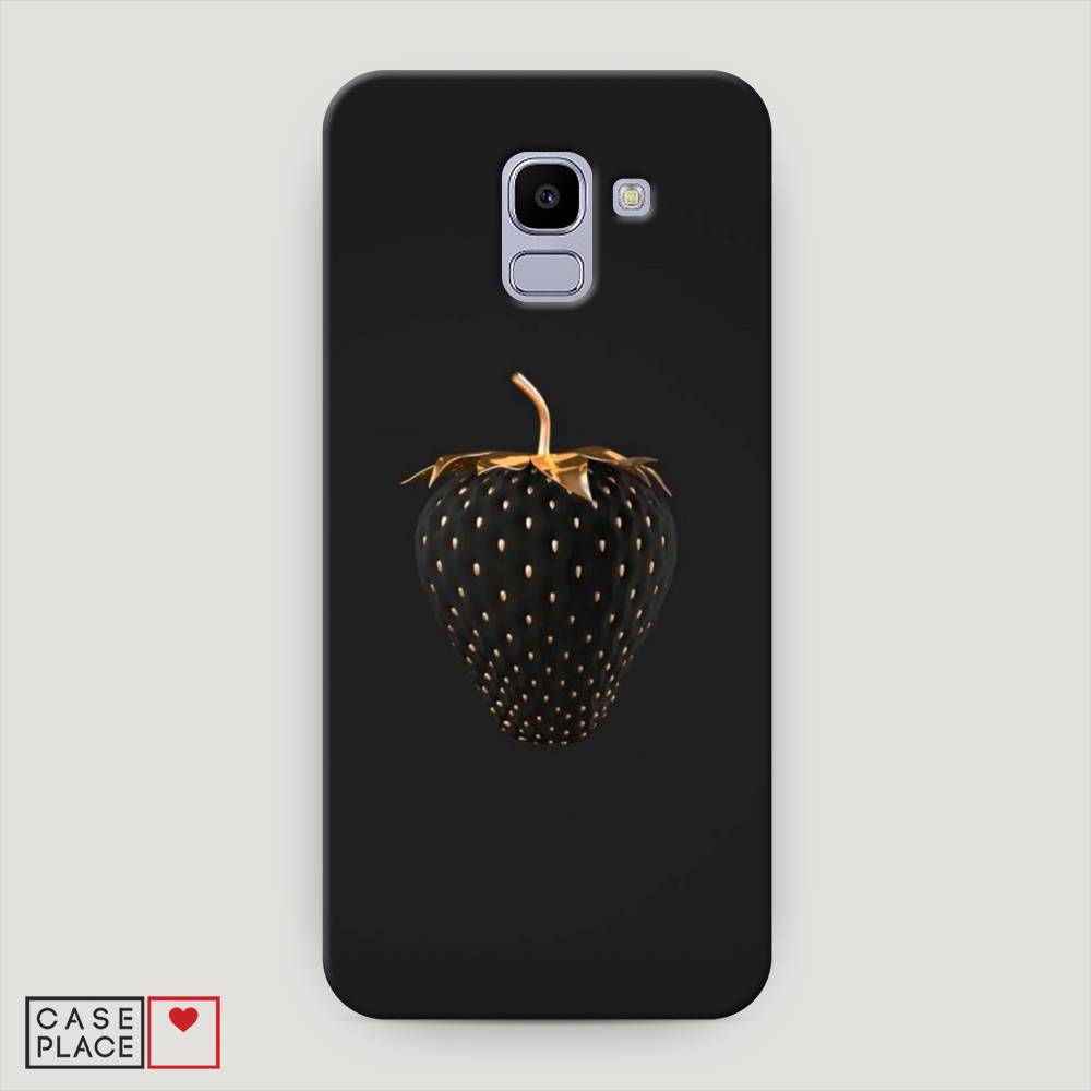 

Чехол Awog "Черно-золотая клубника" для Samsung Galaxy J6 2018, 26120-7