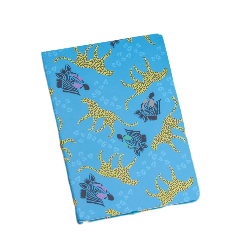 

Блокнот Africa leopard, A5 blue 14.5х21, Africa leopard