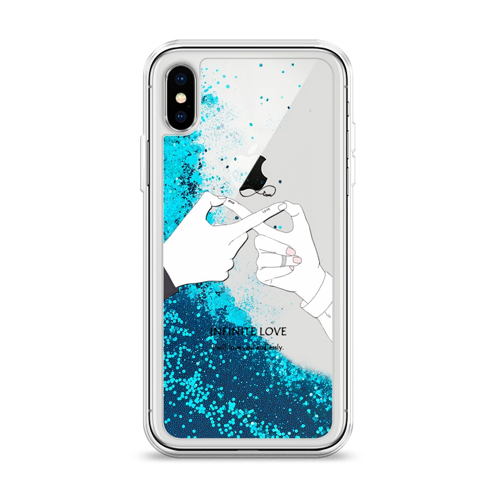 

Чехол Awog на Apple iPhone XS (10S) / Айфон XS (10S) "Любовь навсегда", Разноцветный, 11893-1