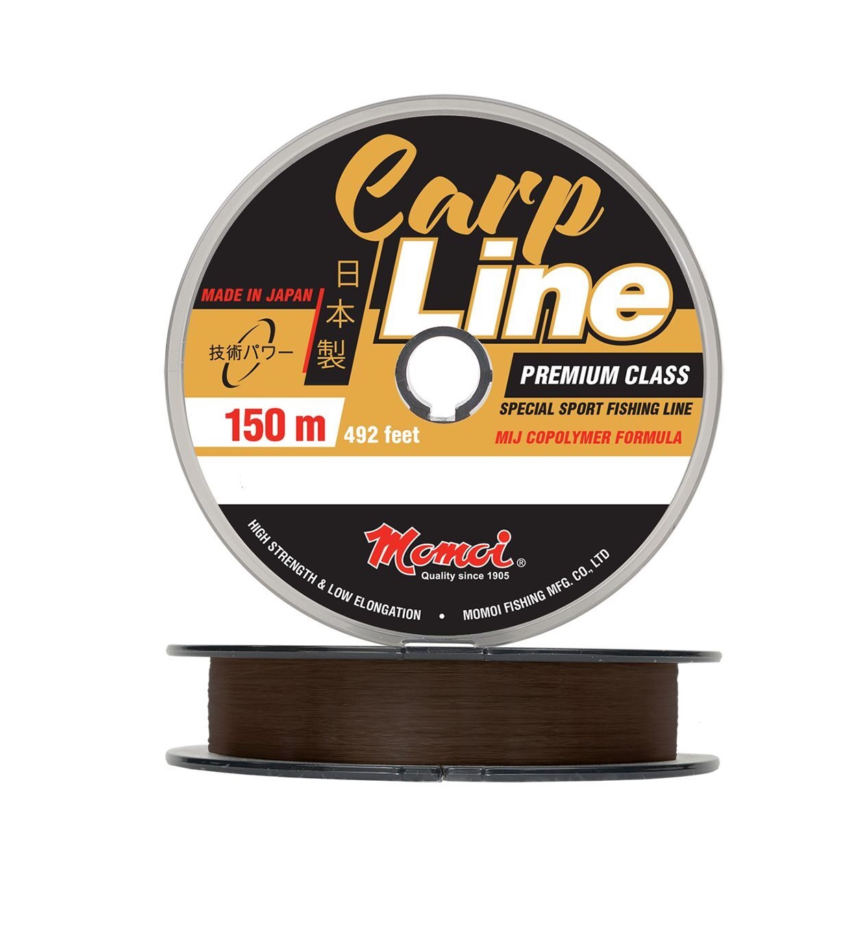 

Монофильная леска для рыбалки Momoi Carp Line (1 / 0.21 / 4.7 / 150 / 1 / коричневый /, Carp Line