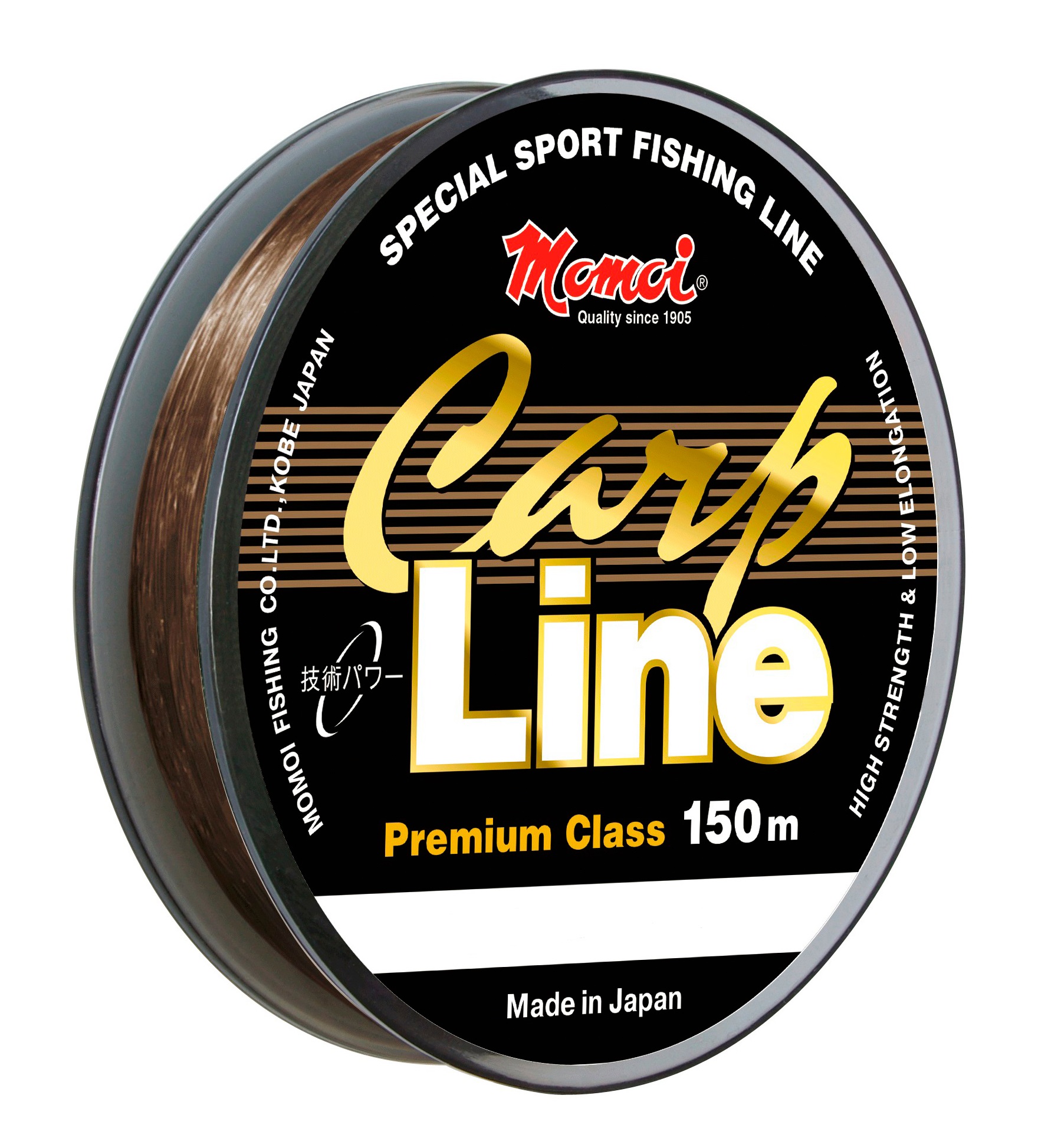 

Монофильная леска для рыбалки Momoi Carp Line (1 / 0.45 / 18 / 150 / 1 / коричневый / dark, Carp Line