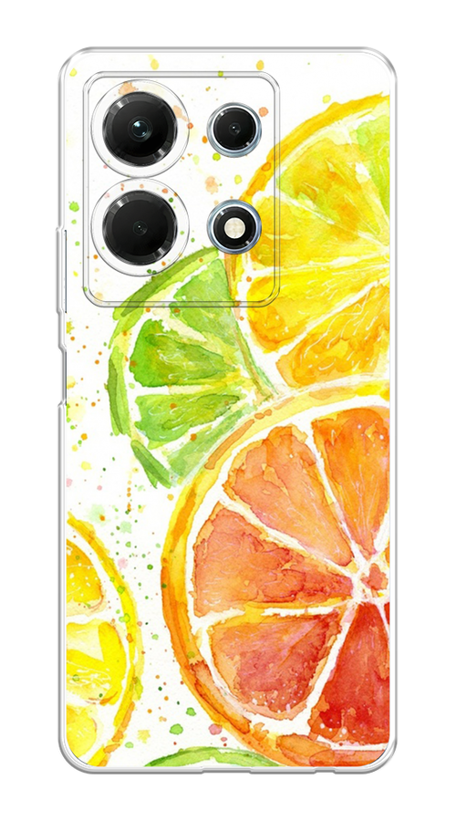 

Чехол на Infinix Note 30 4G "Цитрусовые", Белый;желтый;красный;зеленый, 3104650-1