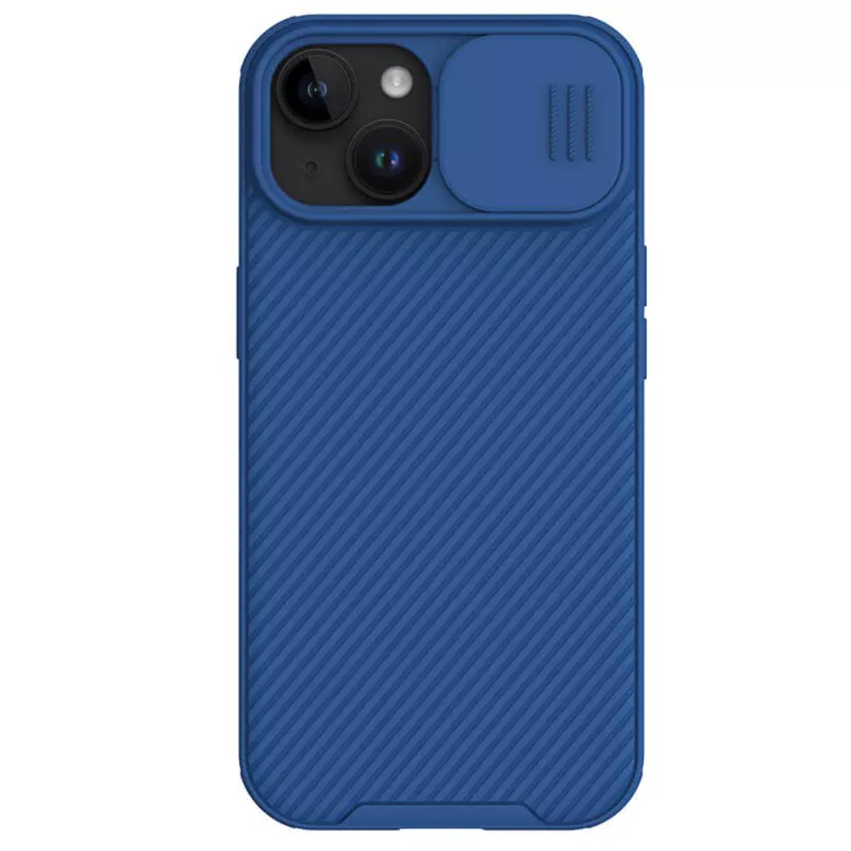 

Накладка Nillkin CamShield Pro Case Apple iPhone 15, синий, CamShield Pro Case