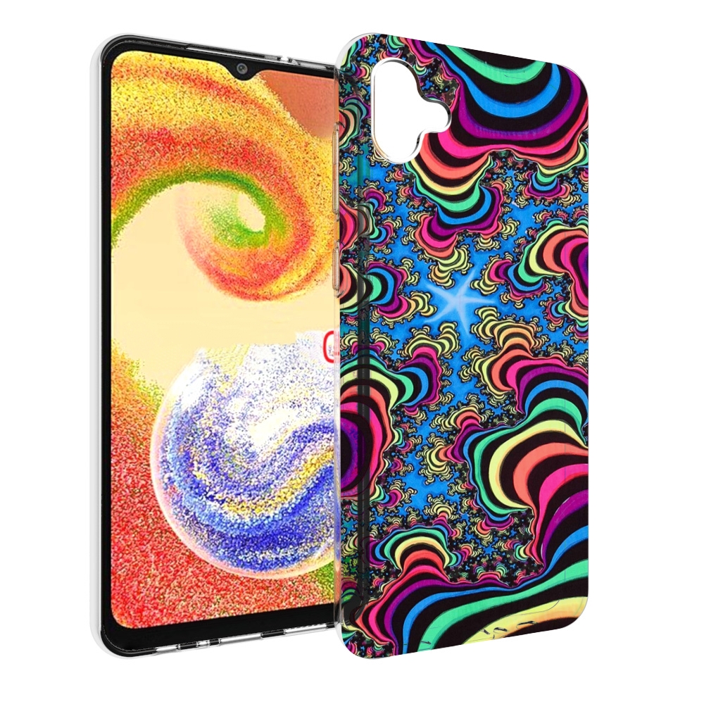 

Чехол MyPads щупальца иллюзия для Samsung Galaxy A04, Прозрачный, Tocco