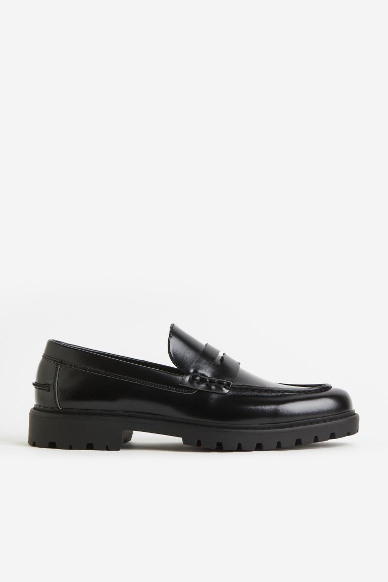 

Лоферы мужские H&M 1125423 черные 45 EU (доставка из-за рубежа), Черный, 1125423