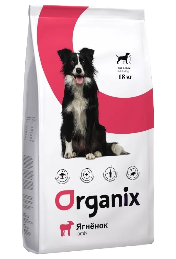 

ORGANIX ORGANIX ADULT DOG LARGE BREED LAMB & RICE для взрослых собак крупных пород с ягнен